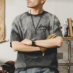 Футболка мужская с коротким рукавом вареная Arizona от бренда JIELEINUO