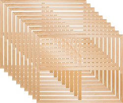 Глухой подрамник 75x85 см. (с перекладиной) сеч. 40х18 мм. (10 штук)