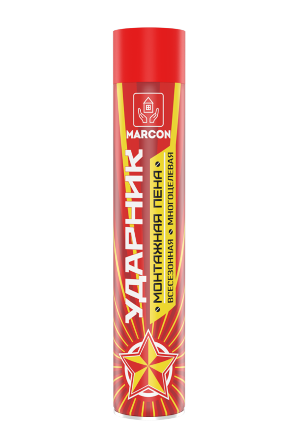 УДАРНИК Пена монтажная бытовая всесезонная (MARCON)