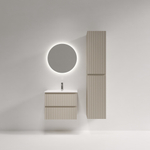 Тумба подвесная SANCOS Snob R 590х390х500, c двумя ящиками оснащенными доводчиками, Beige Soft , арт.SNR60/39CE