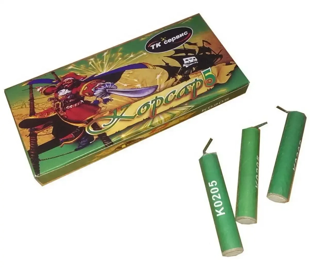 Корсар 5: Петарды Корсар 5 купить — мощная фитильная петарда черной смерти от Фаворит Пиро Групп.