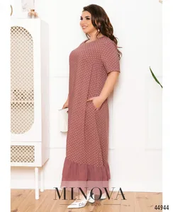 Платье 21-10-фрезовый Minova