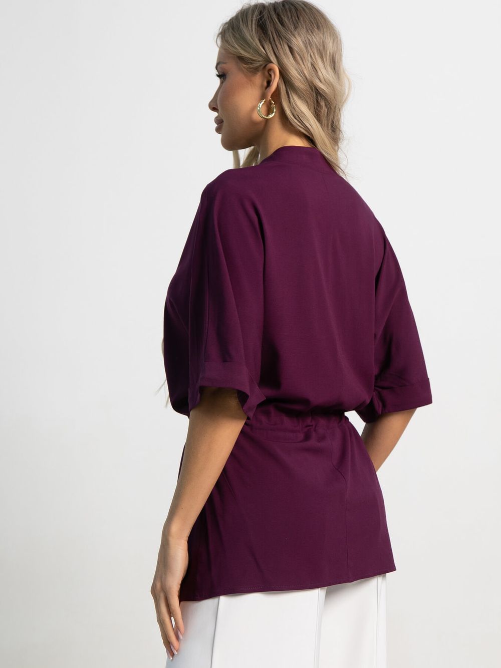 Блуза Мариша (бордо) Б15566-30М LT Collection