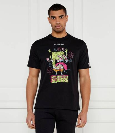 Футболка Iceberg x Spongebob Iceberg - черный(252 I1P F24A 6325)