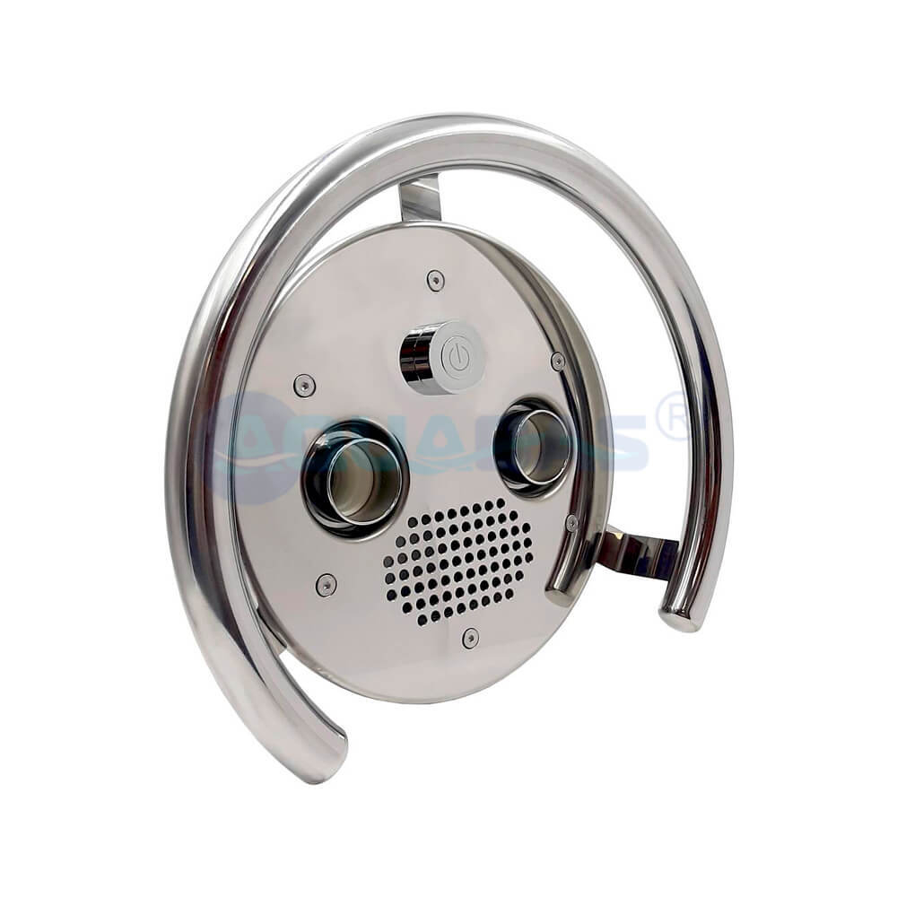 ПТ.75.0/1 Противоток (закладная деталь с лицевой панелью и пневмокнопкой) 75 м3/час AISI-316