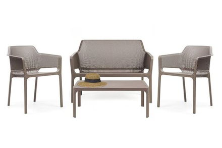 Комплект пластиковой мебели Nardi Net, тортора