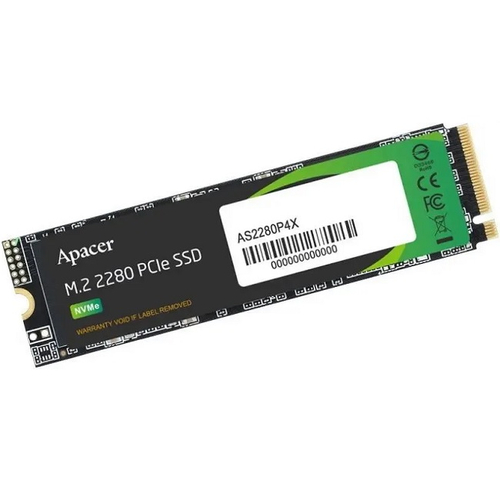 Жесткий диск SSD M.2 256Gb Apacer AS2280Q4L, 3600/3000MBs, 1500000 IOPS, TLC 3D NAND, PCI-E 4.0 x4 (AP256GAS2280Q4L-1)