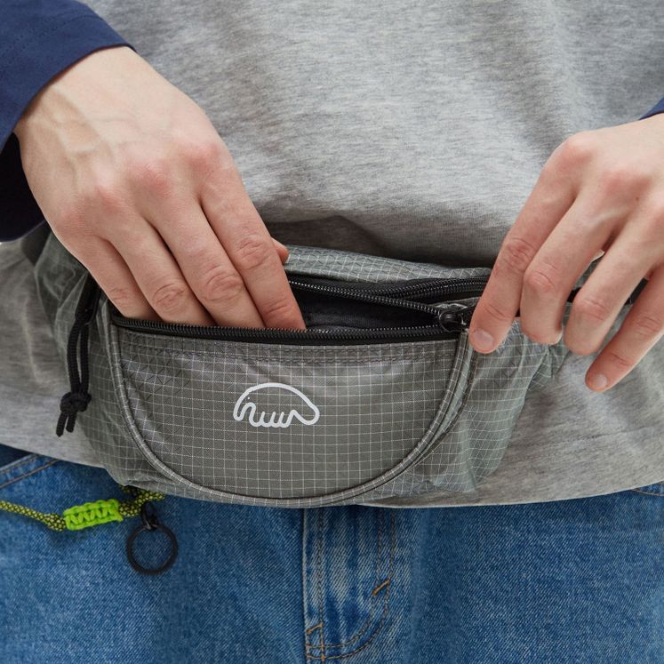 Поясная сумка ANTEATER Wbag NEW LOGO, серый