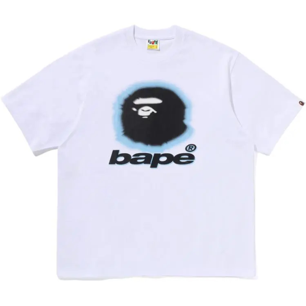 A Bathing Ape Bathing Ape Ss26 Футболка Brand Logo Cotton Regular Sleeve 0zxtem323101q