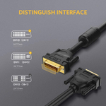 Кабель DVI (24+1) M/M, 3m, UGREEN 11607