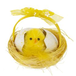 GAEM Набор из 2-х изделий декоративных "Гнездо пасхальное" (5,5*6), L11 W6 H6 см