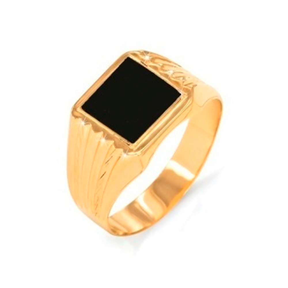 Кольцо из золота с фианитами