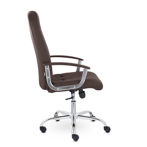 Кресло СН-277 Бостон В Айс хром S-0429 (шоколадный)