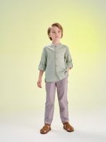 Брюки хлопковые "Какао"