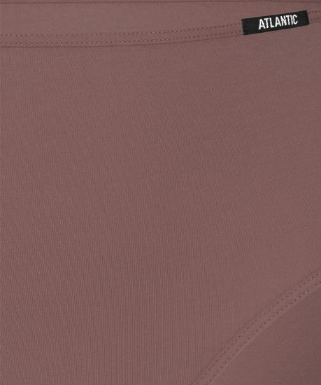 Женские трусы классика (3шт) Atlantic 3LP-193, темно-пудровый + абрикосовый + экрю