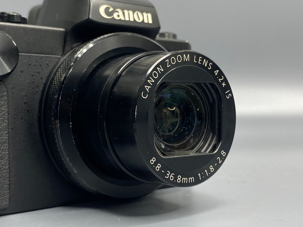 Canon G5X Грибок под линзой