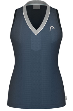 Женский топ теннисный Head Performance Tank - небесный