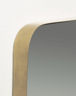 Зеркало Marcus 30 x100 золотое