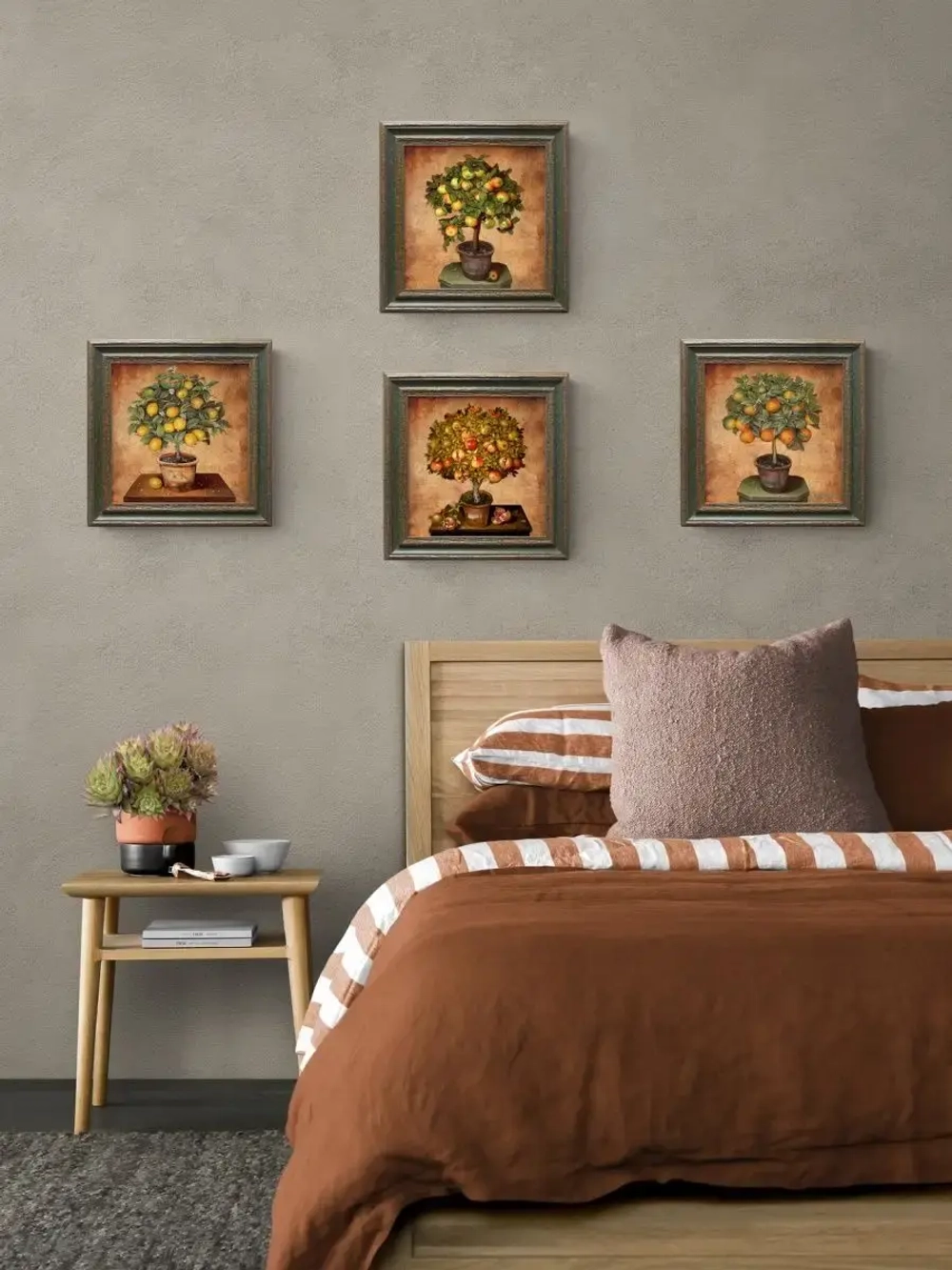 Картина на стену интерьерная на холсте 26х26 см