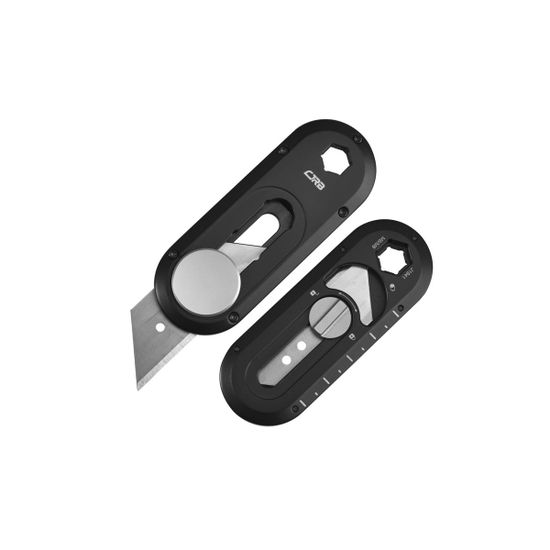 Нож CJRB CJ1941-BST Breeze - нож складной, черная стальная рукоять, клинок стоунвош, углерод. сталь