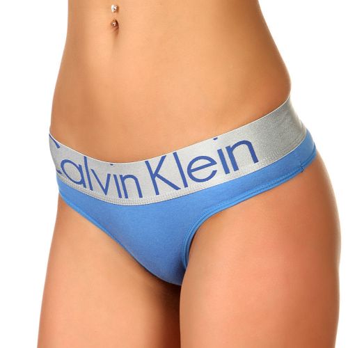 Женские трусы стринги Calvin Klein Women String Blue
