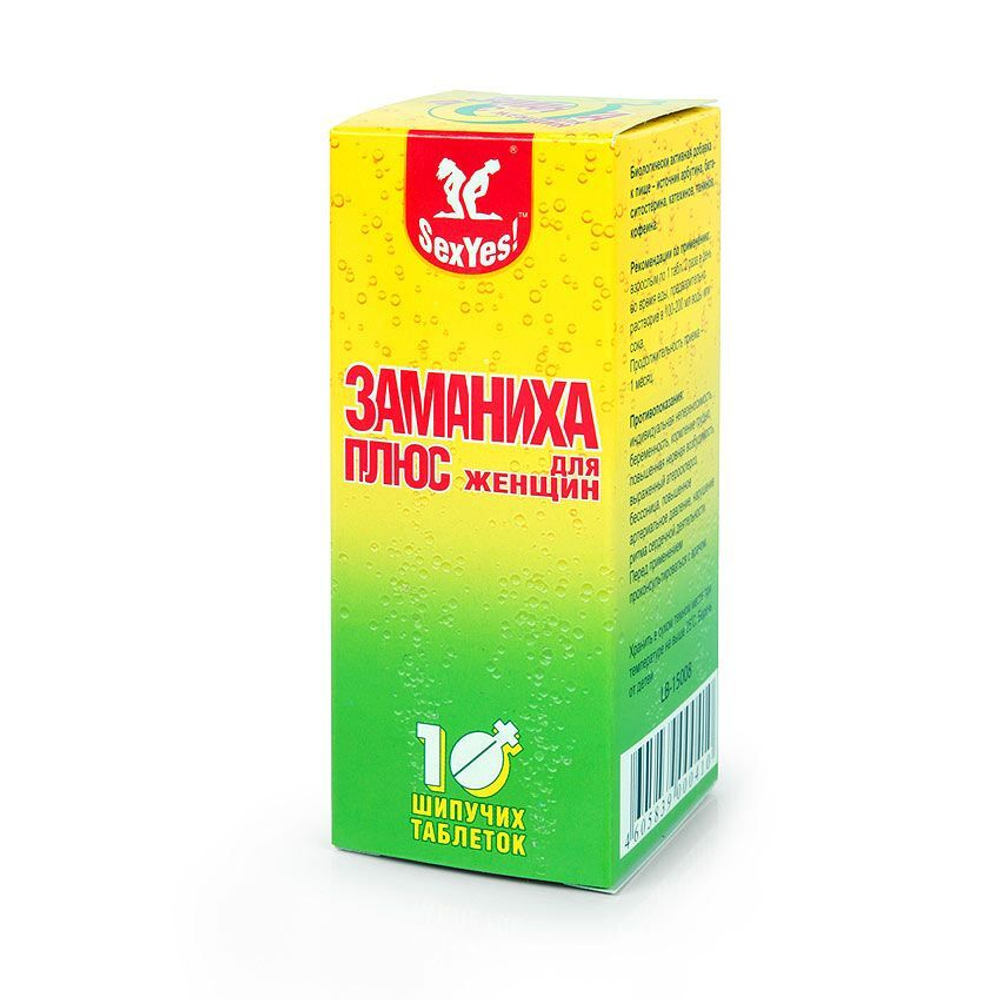 БАД для женщин Заманиха плюс - 10 таблеток (4 гр.)