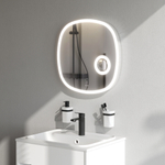 Зеркало с контурной LED-подсветкой, ИК сенсором и косметическим зеркалом, 55 см AM.PM Func M8FMOX0553SA