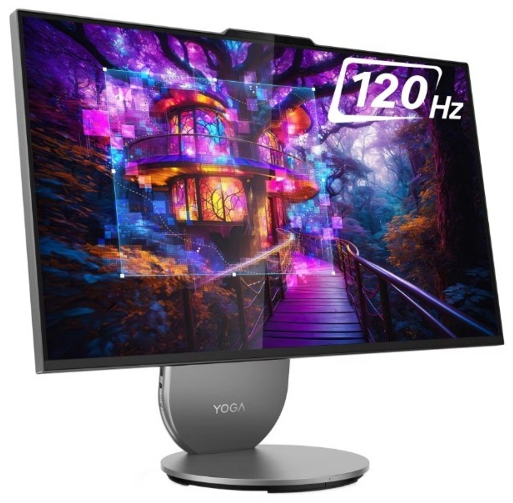 Моноблок Lenovo Yoga AIO 27IAH10 F0J20033RU серый