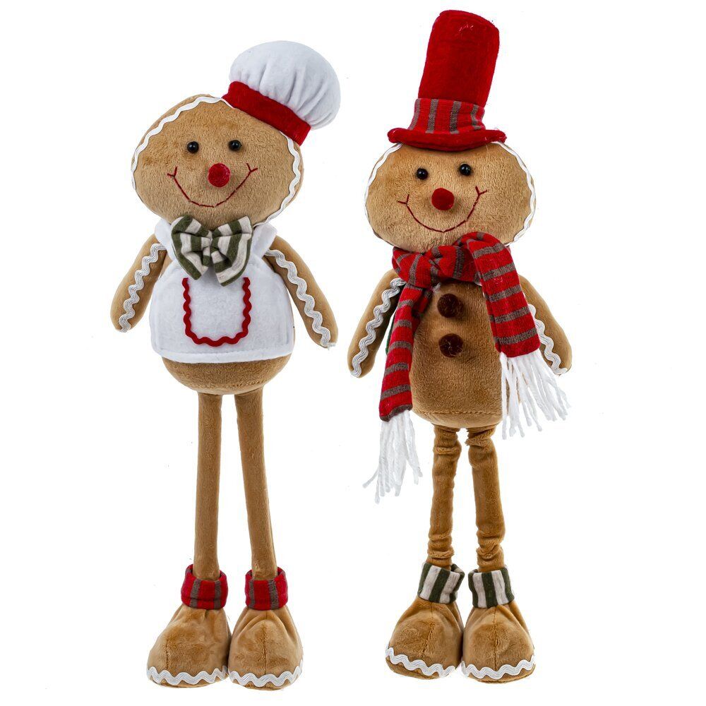 GAEM Игрушка набивная "Мальчик, Девочка", L14 W10 H41 см, 2в.