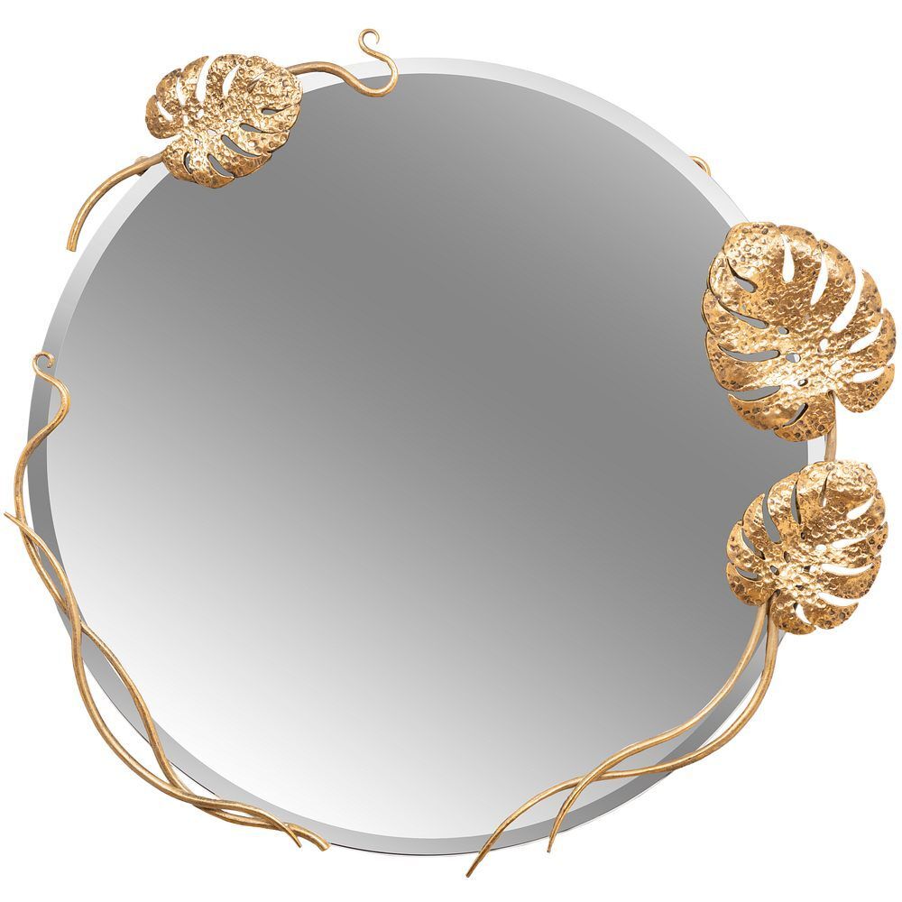 Зеркало настенное Monstera Deliciosa (Монстера) Амбер