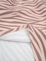 Платье на манжетах Mjölk Зебра розовая, уценка