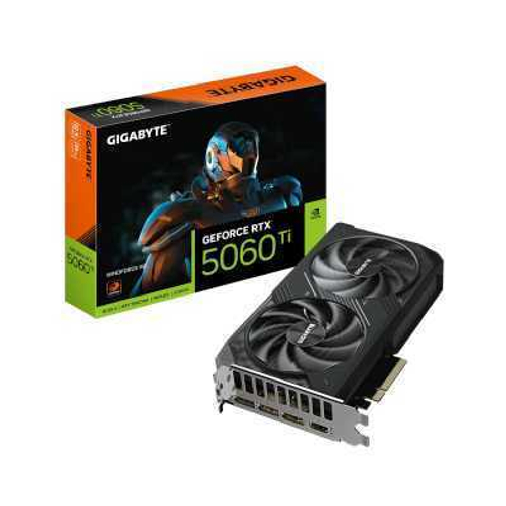 Видеокарта GigaByte nVidia GeForce RTX 5060 Ti 8Gb GV-N506TWF2-8GD