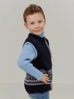 жилет вязаный