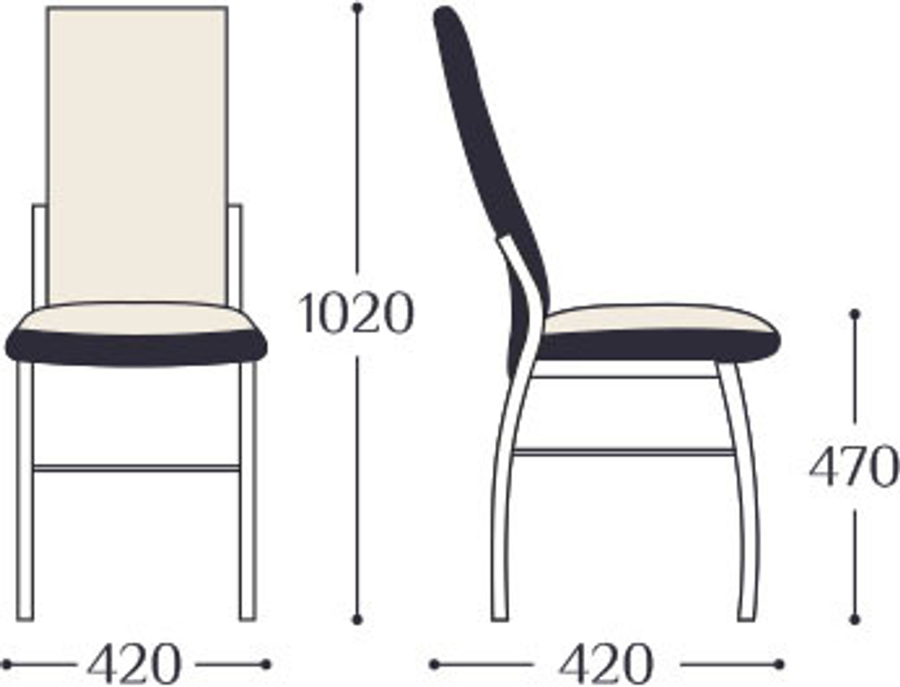 Стул Волна 2