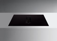 Индукционная стеклокерамич. панель Falmec ZERO EASY 84 VETRO NERO (вытяжка+индукция) для рециркуляции