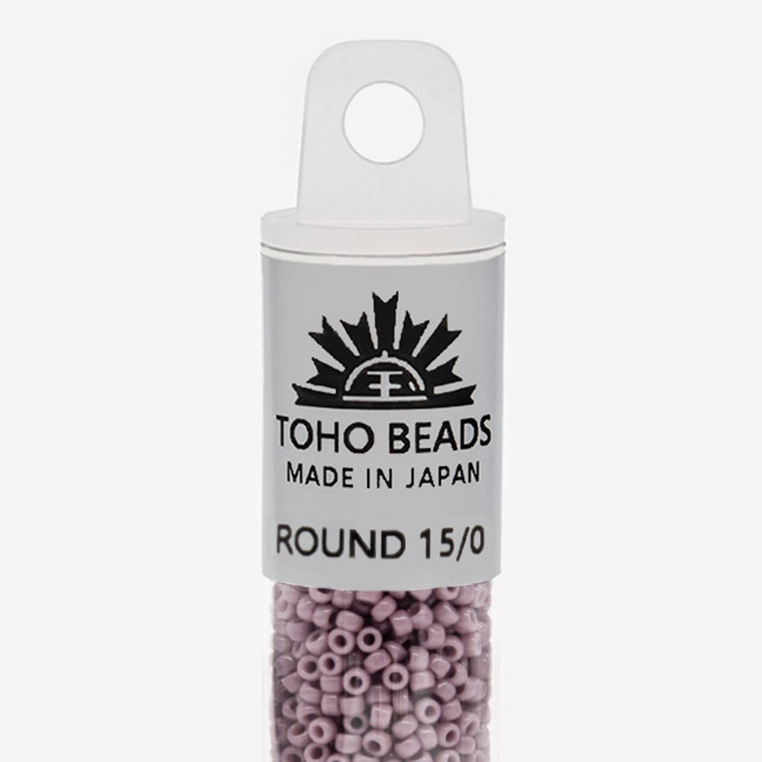 Японский бисер TOHO Round 15/0 (№52), непрозрачный глянцевый