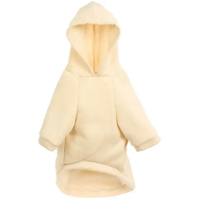 Кофта - толстовка для мелких пород собак «BRO Style», цвет мокко, р 2XL (на флисе)