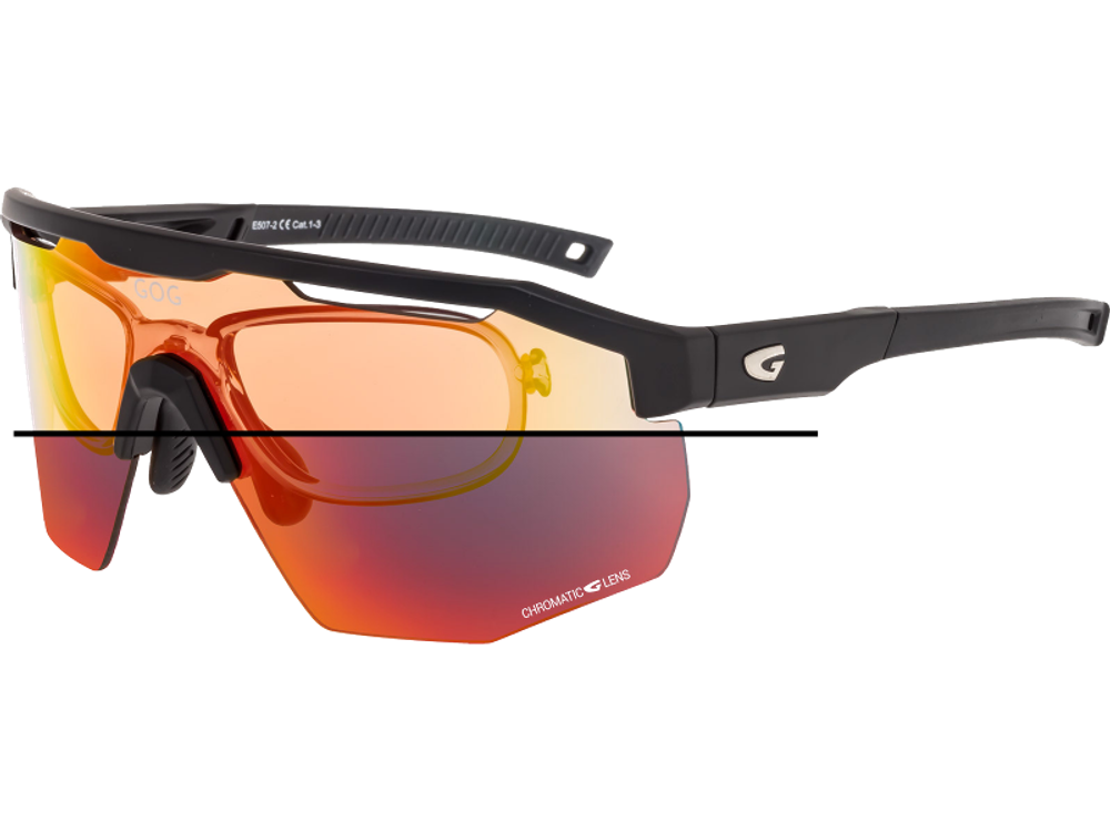 Спортивные очки GOG Argo С / Matt Black / Photochromic Red Lens