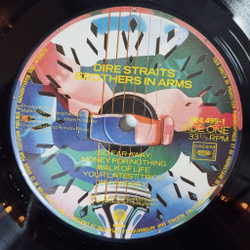 Винтажная виниловая пластинка LP Dire Straits Brothers In Arms (France 1985)