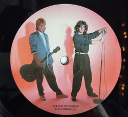 Винтажная виниловая пластинка LP Modern Talking Romantic Warriors The 5th Album (Germany 1987)