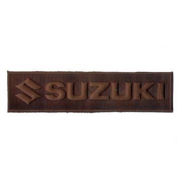 Нашивка Suzuki (коричневая)