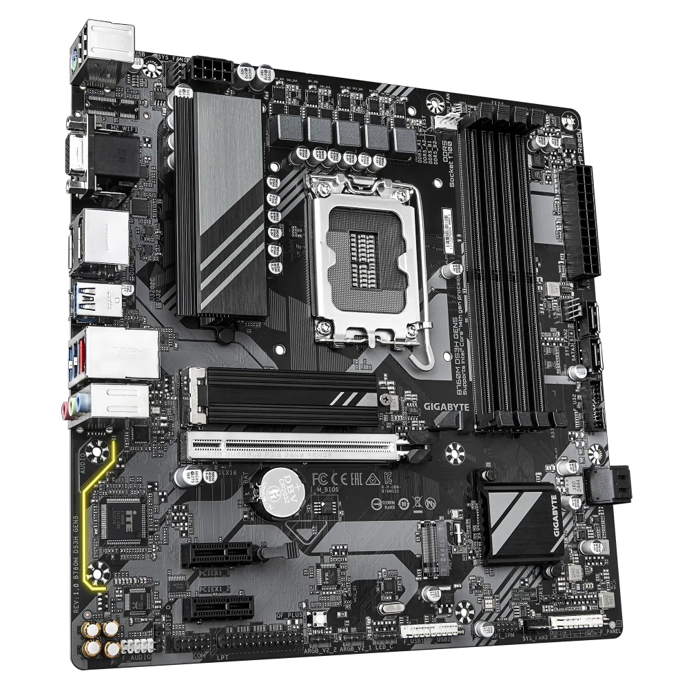 Материнская плата GIGABYTE B760M DS3H GEN5 (B760M DS3H GEN5)