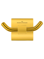Двойной крючок для ванной WONZON & WOGHAND POLO, Темное золото (WW-8925-DG)