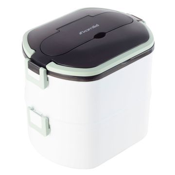 Ланч бокс 1500 мл. Kamille KM 2139 (пластик, нержавеющая сталь)