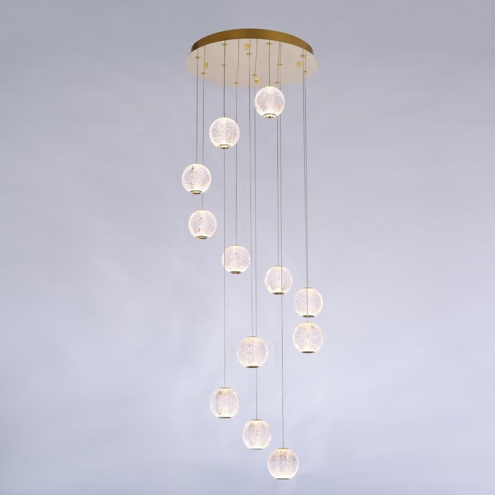 Подвесной светильник MD20001012-12A gold