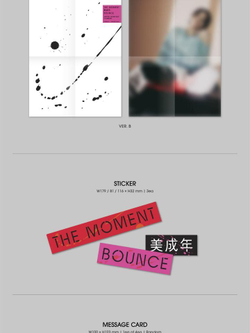 Альбом KIM WOOJIN - The moment : , Bounce 2nd Mini Album RANDOM Version