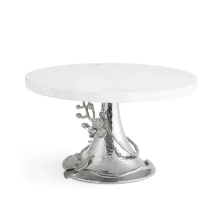 Тортница на ножке Michael Aram White Orchid (28 см)
