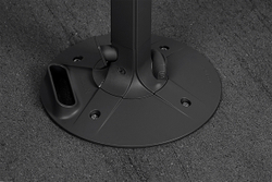 Стол складной квадратный Frasca Mini 70*70, антрацит (база + столешница)