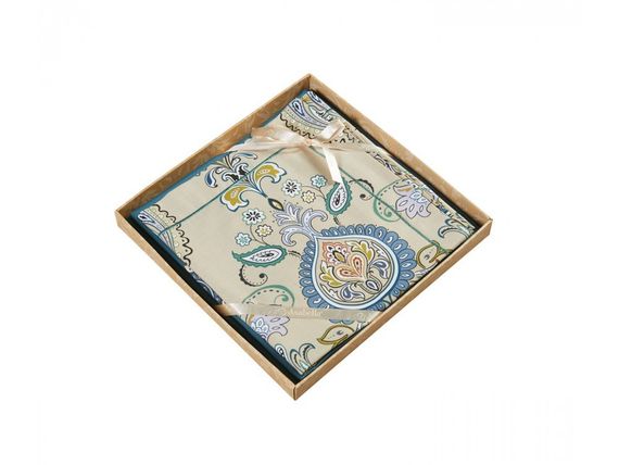 Простынь с наволочками в сатине 1599 ASABELLA Италия.