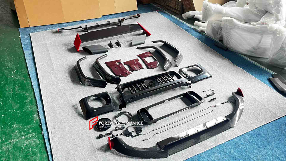 Карбоновый обвес для Mercedes-Benz G-Class G63 W463A/W464 2021+ Мерседес Гелик гелентваген